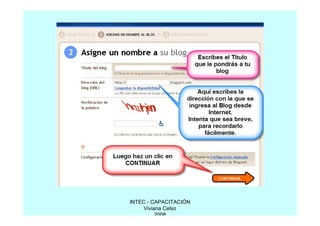 Tutorial Blog Inicial