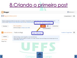 8.Criando o primeiro post
 
