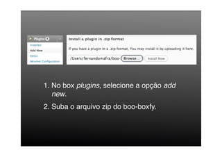 tutorial boo-boxfy