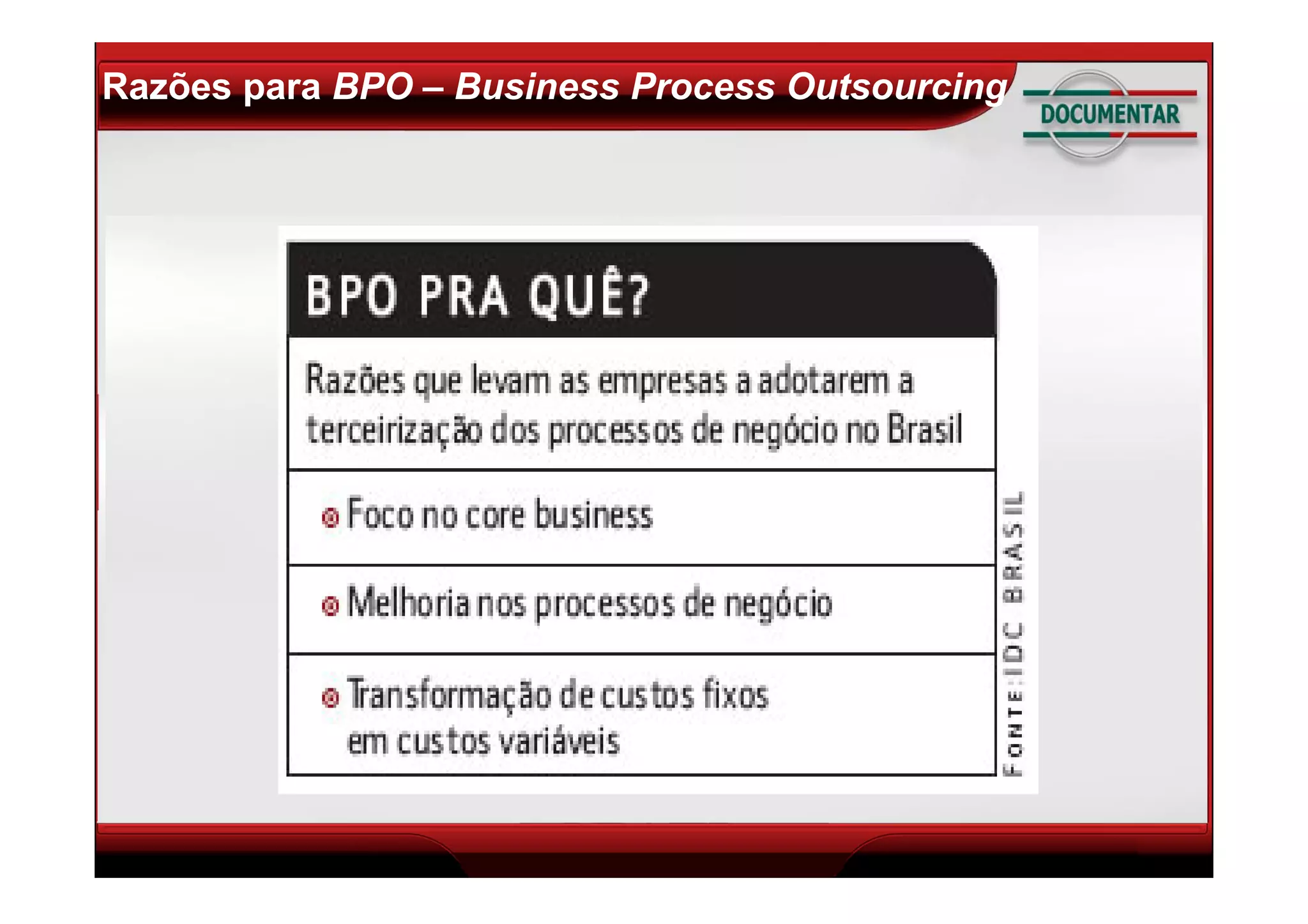 Tutorial BPO - Business Process Outsourcing