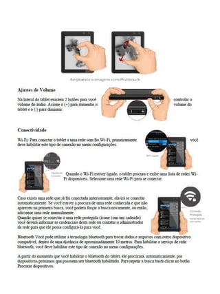 Tutorial básico utilização tablet educacional