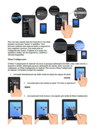 Tutorial básico utilização tablet educacional