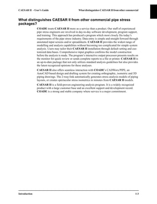 Tutorial caesars II | PDF