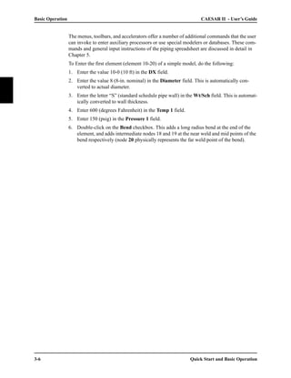 Tutorial caesars II | PDF