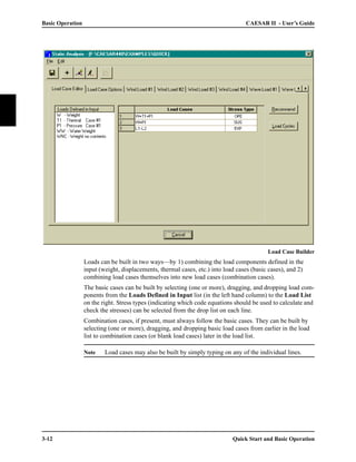 Tutorial caesars II | PDF