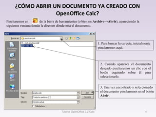 Tutorial calc open office | PPT