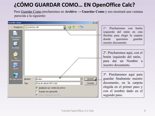 Tutorial calc open office | PPT