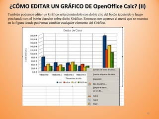 Tutorial calc open office fórmulas - funciones - gráficos - 1° año | PPT