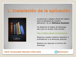 Tutorial calibre | PPTX