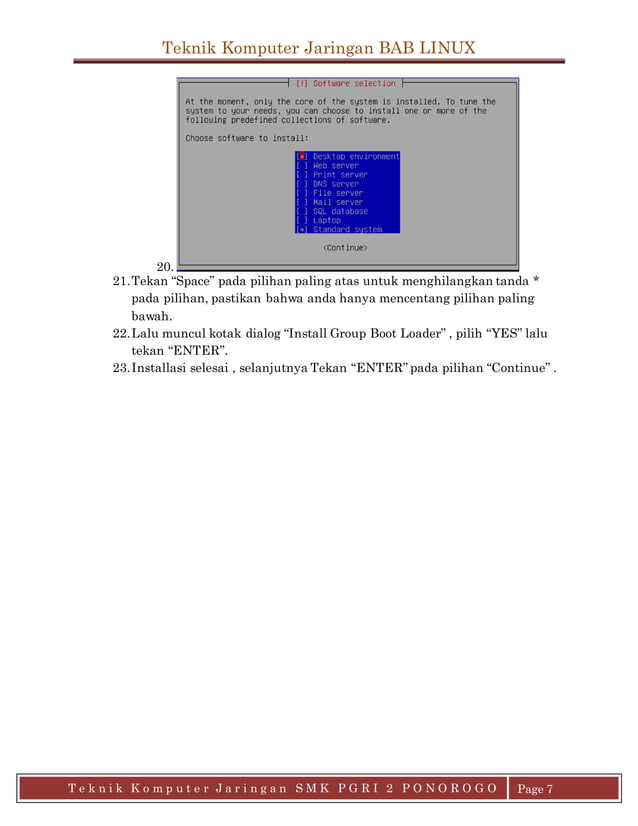 Tutorial cara installasi linux debian copy | PDF