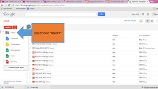 SELECCIONE “FOLDER” 
 