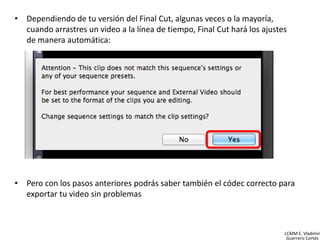 Tutorial Básico de Códecs | PPT