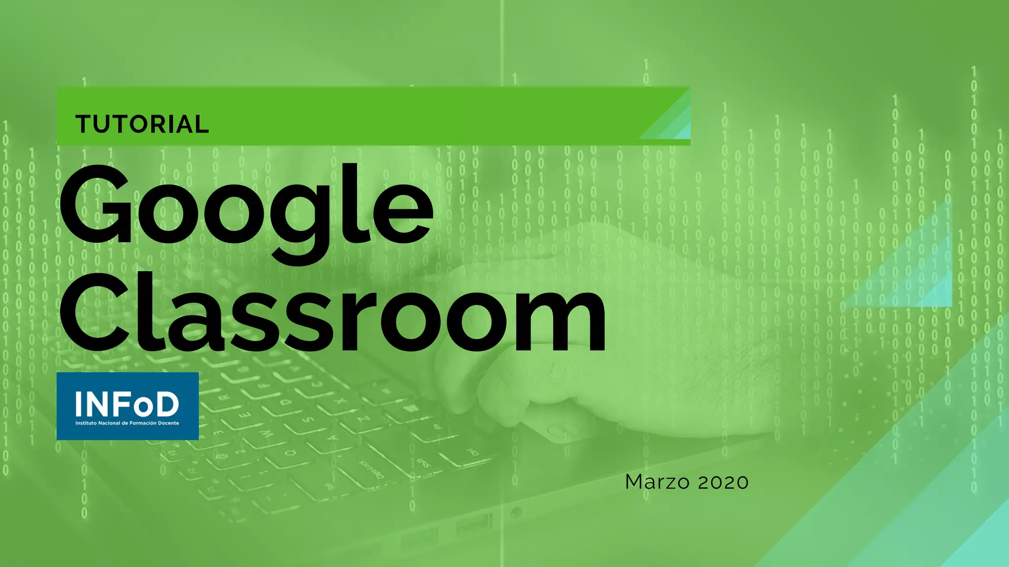 Google
Classroom
Marzo 2020
TUTORIAL
 