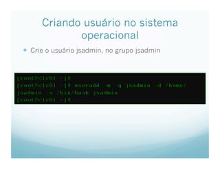 Tutorial de Clusterizacao e Load Balance de aplicacoes JEE
