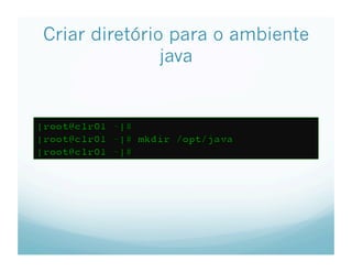 Tutorial de Clusterizacao e Load Balance de aplicacoes JEE