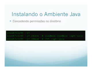 Tutorial de Clusterizacao e Load Balance de aplicacoes JEE