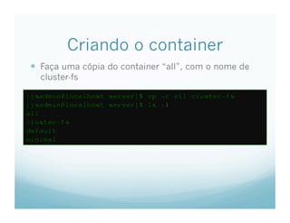 Tutorial de Clusterizacao e Load Balance de aplicacoes JEE