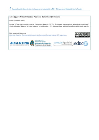 Tutorial cmap herramientas basicas | PDF