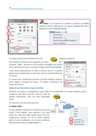 Tutorial cmap herramientas basicas | PDF