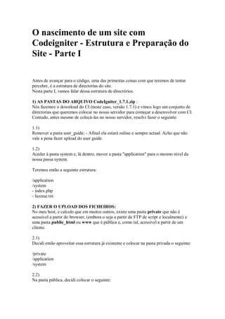 Tutorial codeigniter | PDF