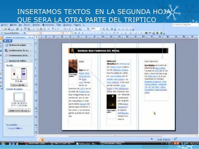 programa para hacer tripticos