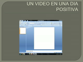Tutorial como insertar un video en PowerPoint
