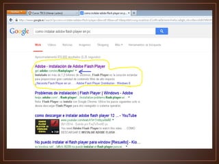 Tutorial: ¿Cómo instalar Adobe Flash Player? | PPTX