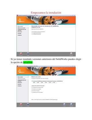 Tutorial como instalar solidworks 2011 | PDF