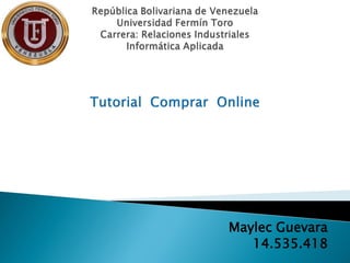 Maylec Guevara
14.535.418
 