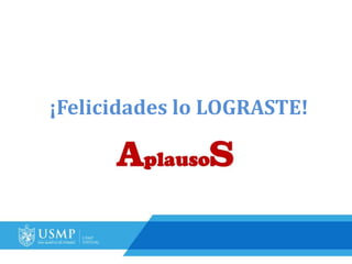 ¡Felicidades lo LOGRASTE!