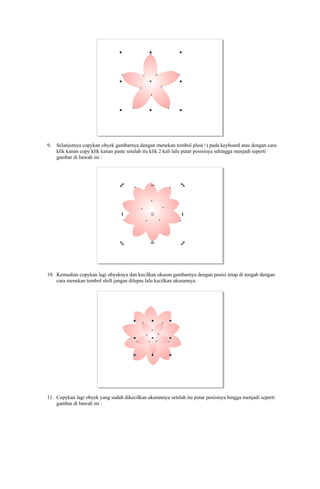 Tutorial corel draw part 2 | PDF