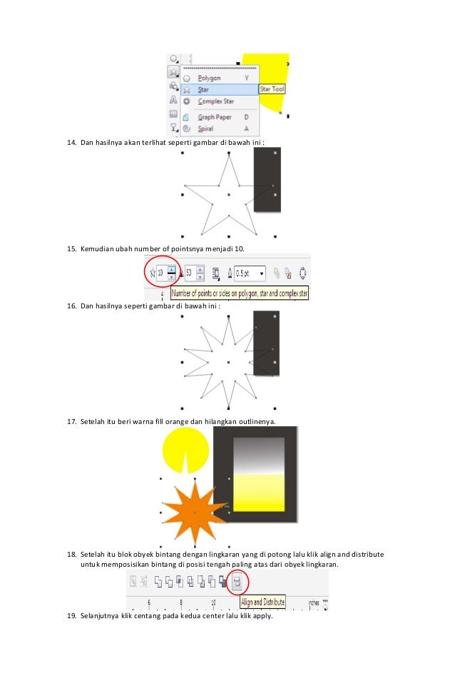 Tutorial corel draw part 6