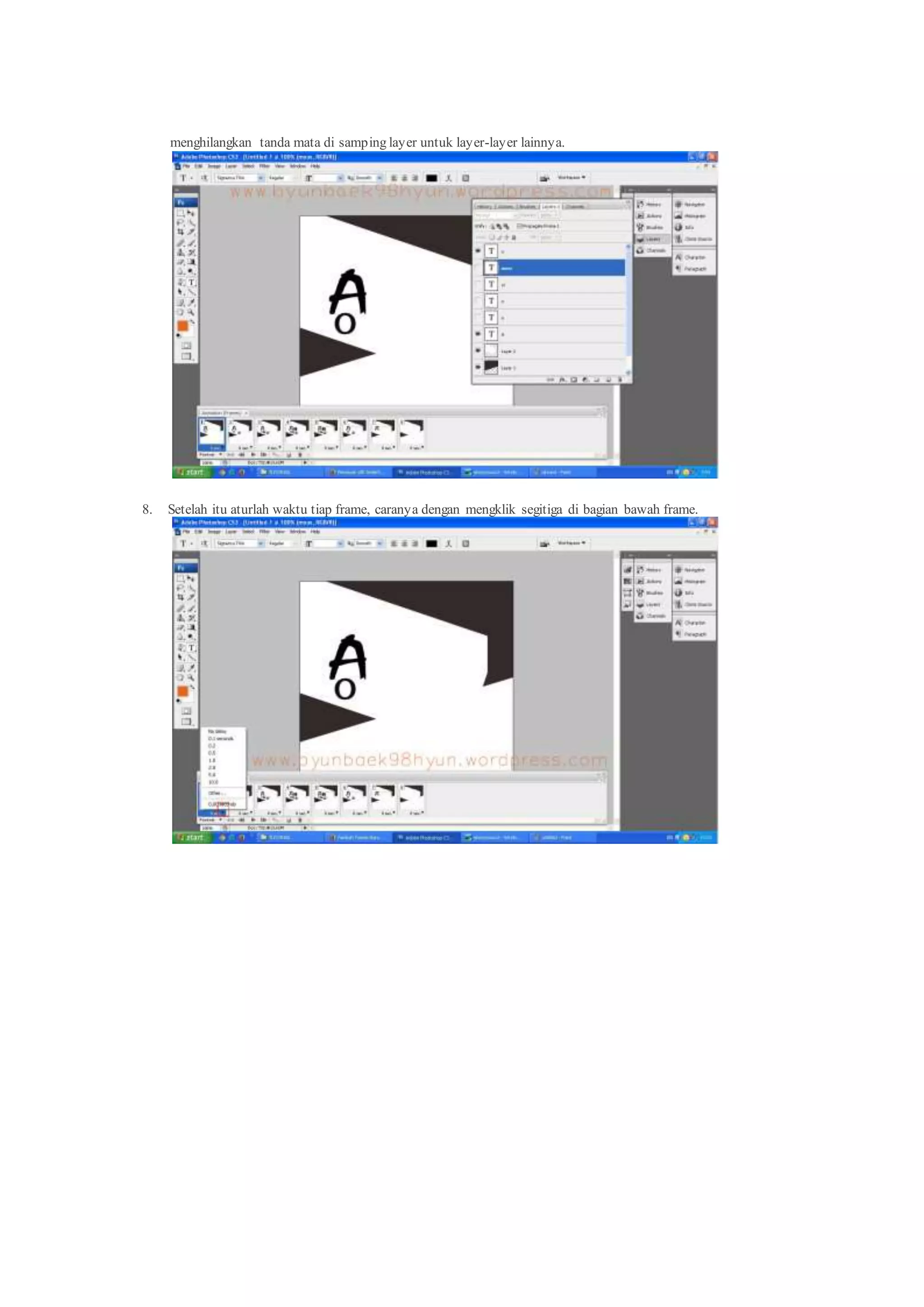 Tutorial cs3 | DOCX