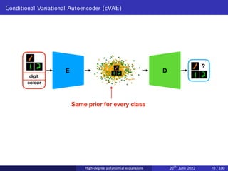 Conditional Variational Autoencoder (cVAE)
High-degree polynomial expansions 20th
June 2022 70 / 100
 