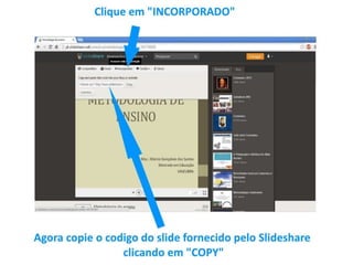 Tutorial da plataforma da unieubra para professores