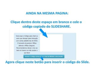 Tutorial da plataforma da unieubra para professores