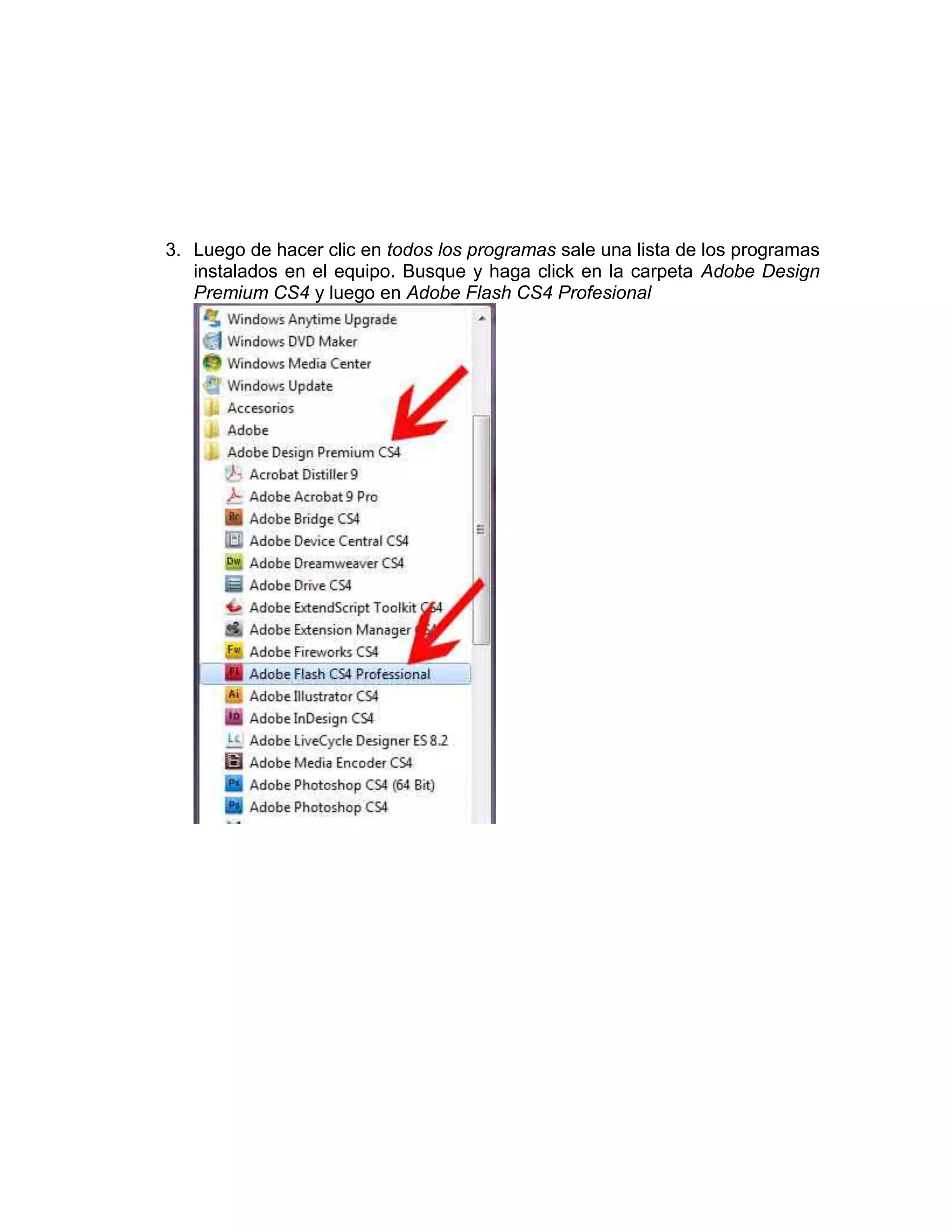 Tutorial de adobe flash cs4 | PDF