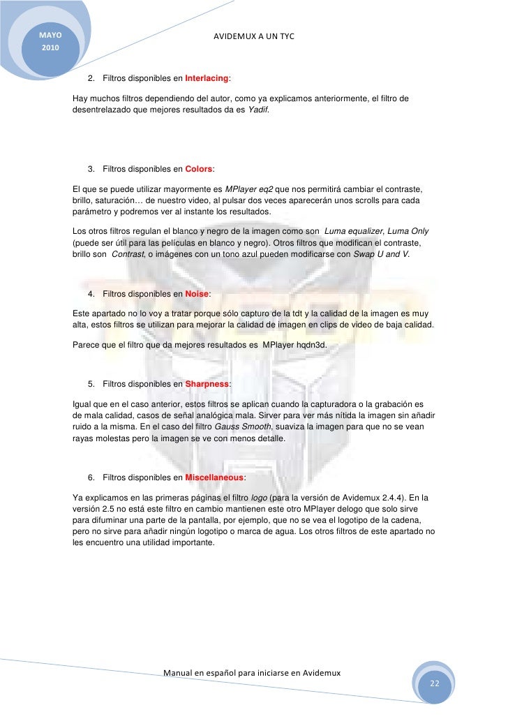 avidemux manual avidemux manual