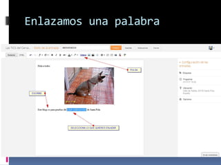 Enlazamos una palabra