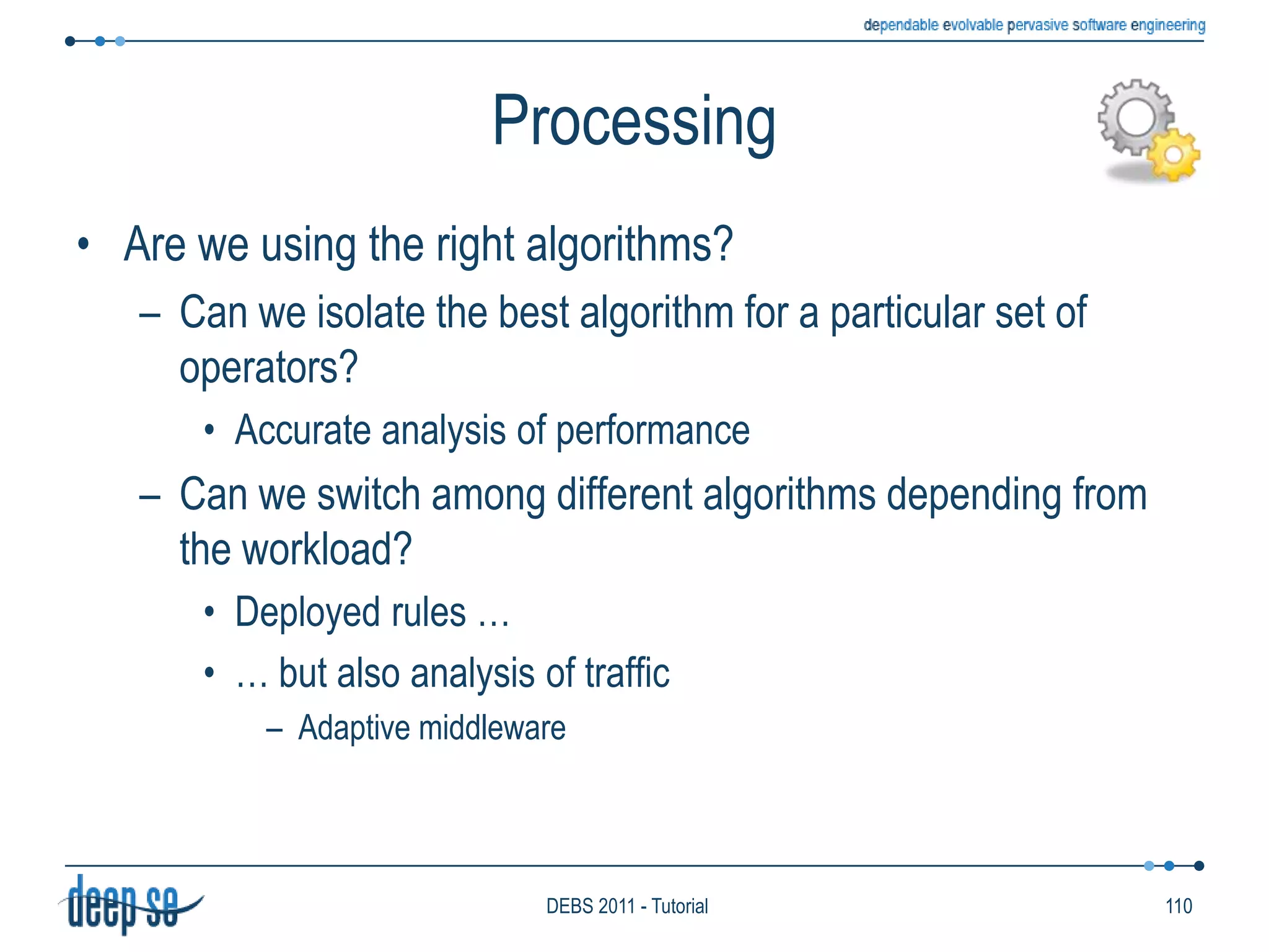 Hybrid LanguagesOracle CEP67DEBS 2011 - Tutorial