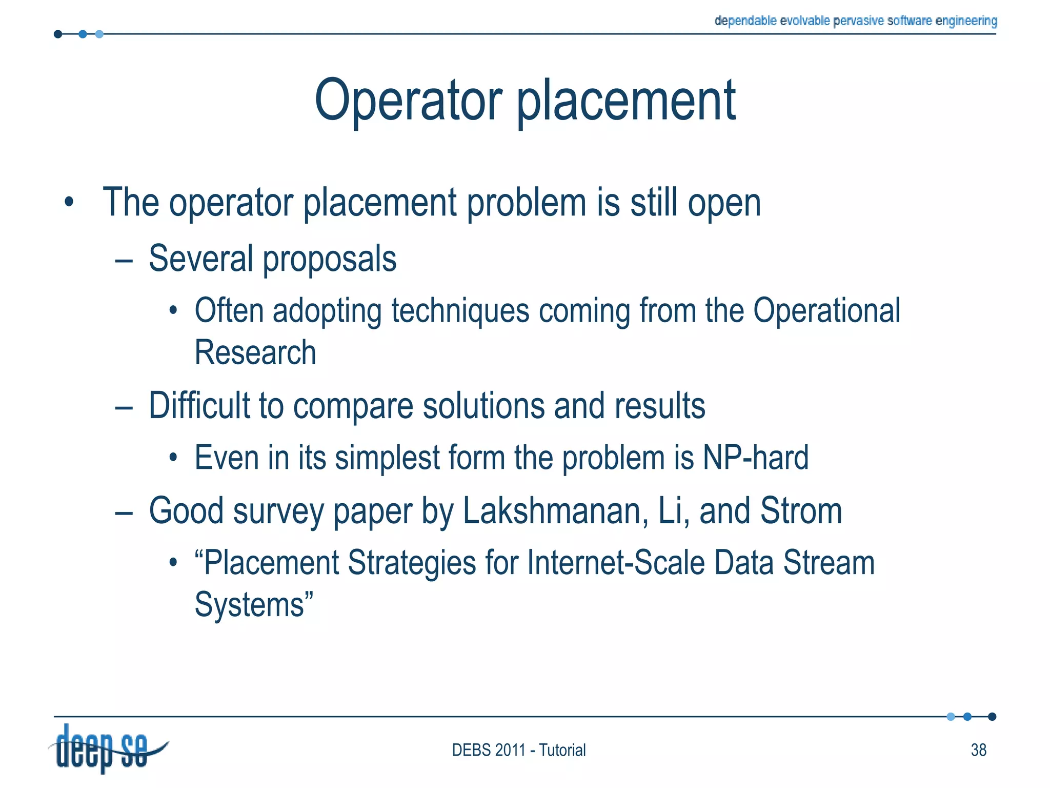 n-first…within   n-last…within29DEBS 2011 - Tutorial