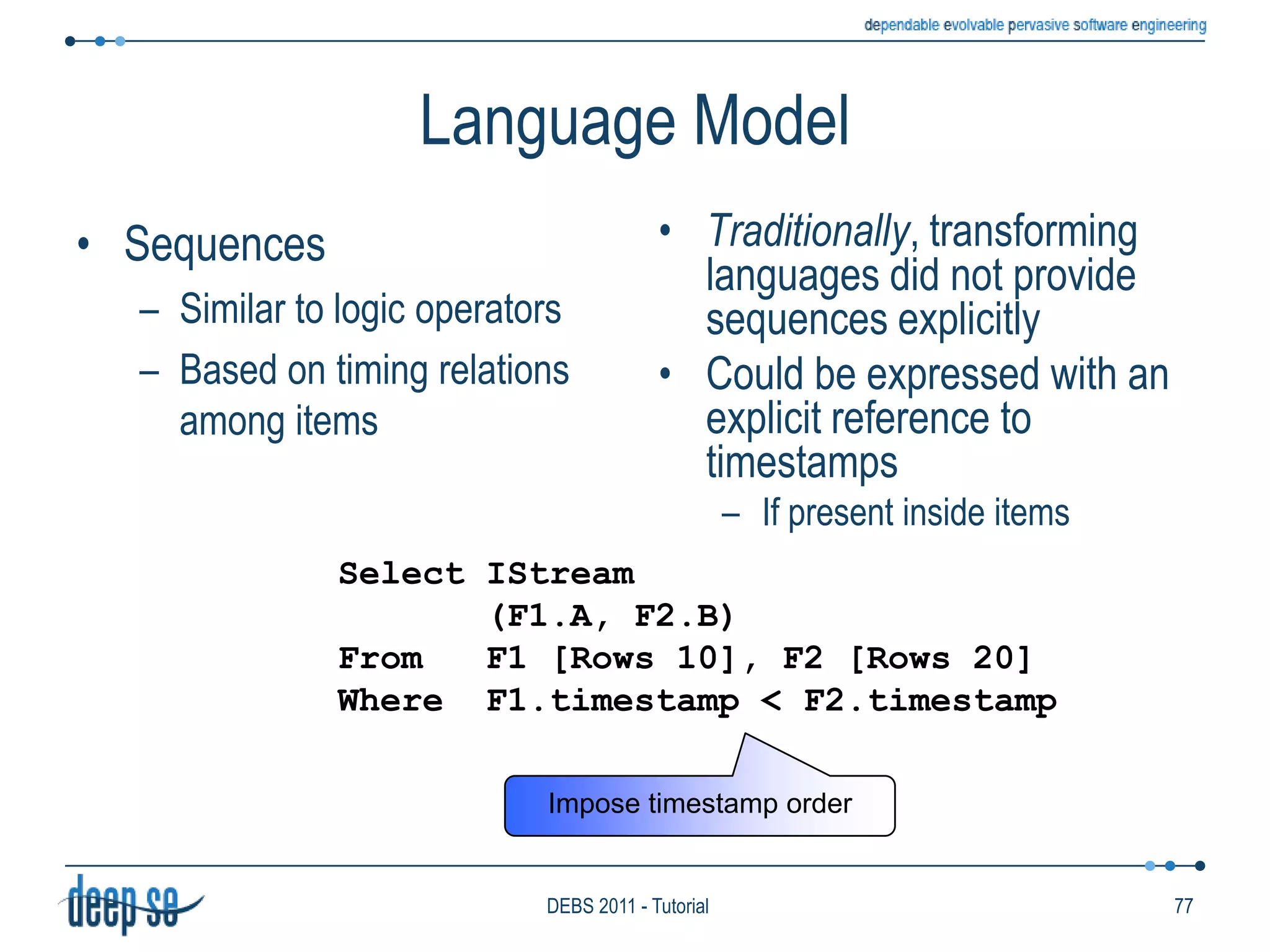 …Support for UncertaintyData FlowsHomogeneous