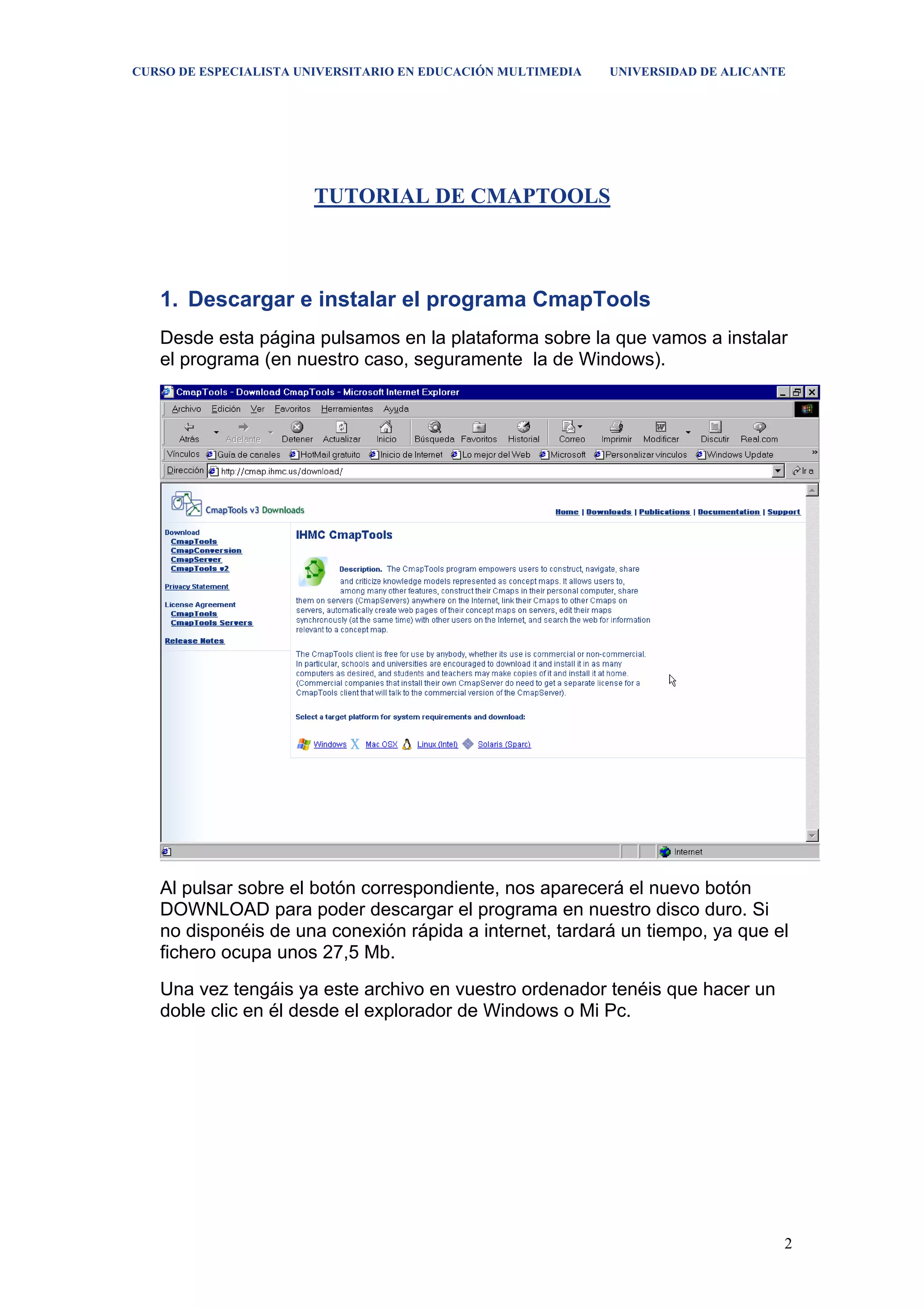 Tutorial de cmaptools