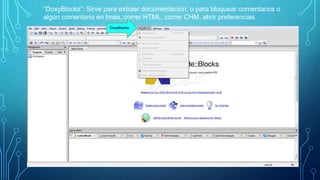 TUTORIAL DE CODEBLOCKS | PPTX