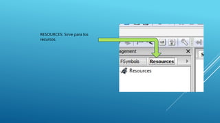 RESOURCES: Sirve para los
recursos.
 