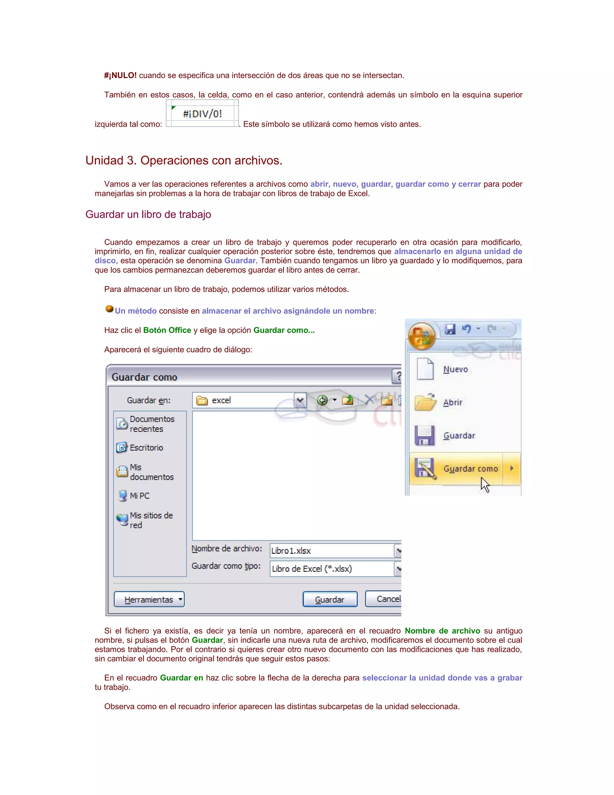 Tutorial de excel 2007