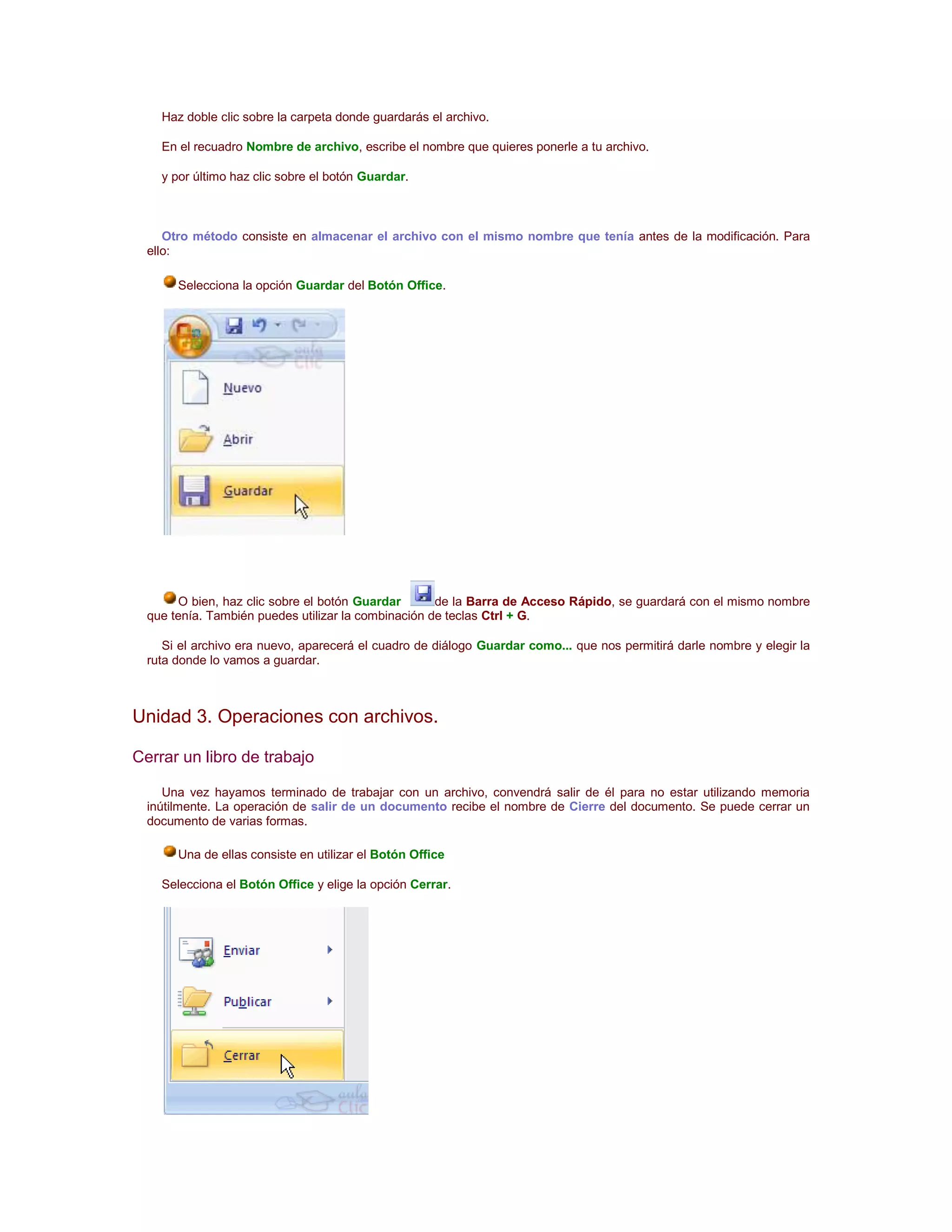 Tutorial de excel 2007