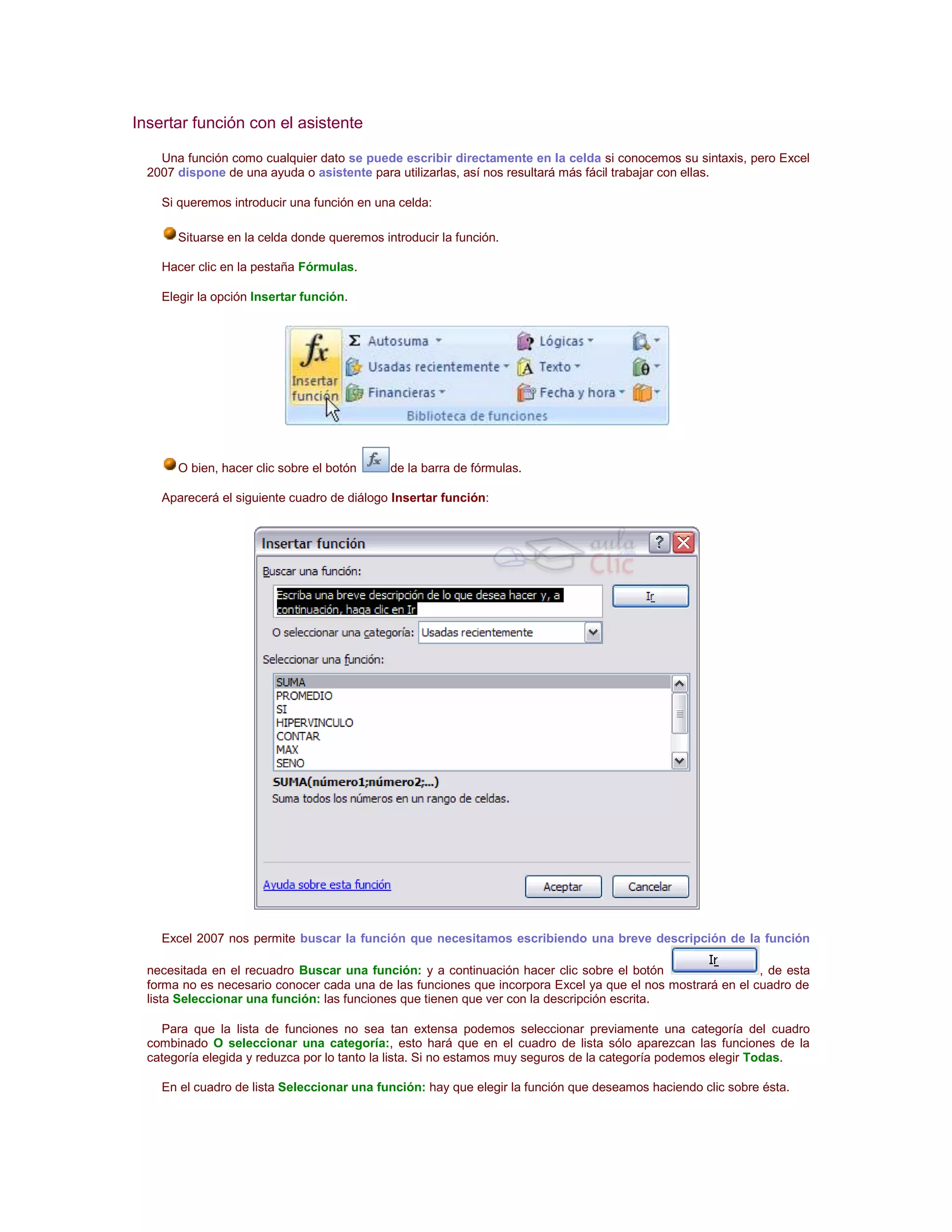 Tutorial de excel 2007