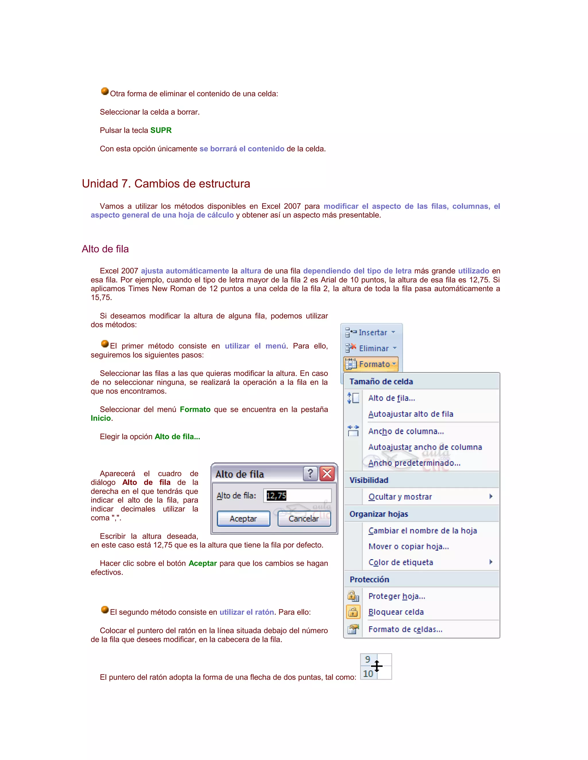 Tutorial de excel 2007
