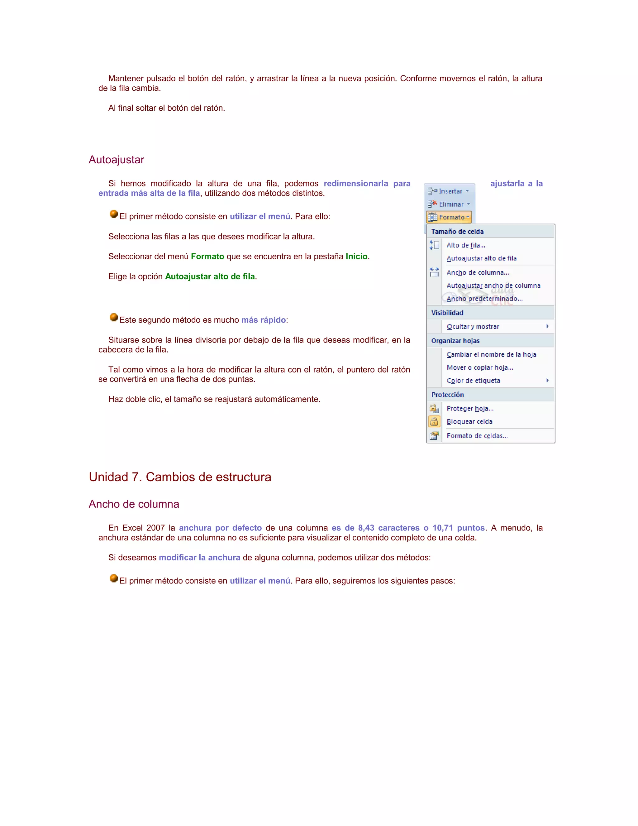Tutorial de excel 2007